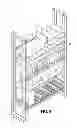 Fig. 10 - Shelving and kiosk system