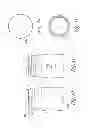 Fig. 09 - Stainless steel lid portion of a fluid dispenser system