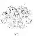 Fig. 37 - DOWN SPRUE CORE FOR USE IN CASTING RAILCAR COUPLER KNUCKLES