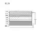 Fig. 22 - Light-emitting device including color filter and black matrix