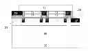 Fig. 01 - Light emitting diode having increased light extraction
