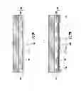 Fig. 12 - Thin integrated circuit chip-on-board assembly and method of making