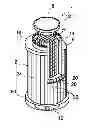 Fig. 01 - Thermal-conduction element for improving the manufacture of a package for transporting and/or storing radioactive materials