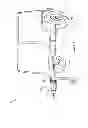 Fig. 02 - Mechanism for automatically lifting a trailer drawbar support