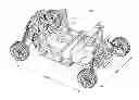 Fig. 01 - Dune buggy track width adapter kit