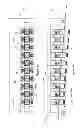Fig. 15 - Wave activated power generation system with the rack and pinion mechanism