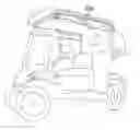 Fig. 01 - Removable valance for a golf cart