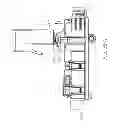 Fig. 43 - Inkjet printer having dual valve arrangement
