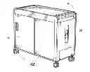Fig. 01 - Cart with cable management system