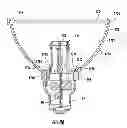 Fig. 33 - LED lamp with thermally conductive enclosure