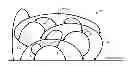 Fig. 01 - Label distribution and route installation in a loop-free routing topology using routing arcs