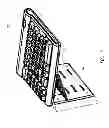 Fig. 07 - Support accessory for split keyboard
