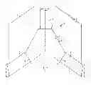 Fig. 01 - Contoured Corner Insert for Facing, Finishing, Reinforcing, and Supporting Corners and Edges of Cabinets, Shelving, Furniture and Windows