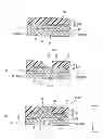 Fig. 13 - Method for manufacturing flexible semiconductor device having gate electrode disposed within an opening of a resin film