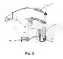 Fig. 10 - Balancing system for the head of a passenger of a vehicle, in particular a helicopter
