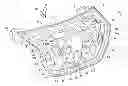 Fig. 01 - Vehicle trunk door structure