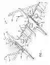 Fig. 02 - Bird spike with plastic base having upper and lower recesses