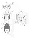 Fig. 01 - DEWATERING DEVICE OF VEGETABLE AND FRUIT PROCESSOR