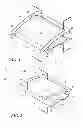 Fig. 02 - Debris receptacle removably secured to edge of work surface