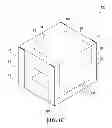 Fig. 04 - Box with full-height side supports and blank and process for forming such box