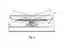 Fig. 16 - Wall-avoiding self-balancing mount for tilt positioning of a flat panel electronic display