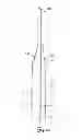 Fig. 23 - Wall-avoiding self-balancing mount for tilt positioning of a flat panel electronic display