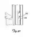 Fig. 41 - Wall-avoiding self-balancing mount for tilt positioning of a flat panel electronic display