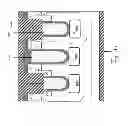 Fig. 12 - Lateral transistors with low-voltage-drop shunt to body diode