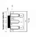 Fig. 28 - Lateral transistors with low-voltage-drop shunt to body diode