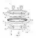 Fig. 02 - Electromagnetically lockable rotating binding for a sportboard or the like