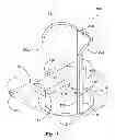 Fig. 02 - Rotatable platform having a straddleable seat to facilitate tranfer to a person having limited mobility