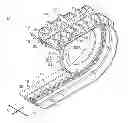 Fig. 01 - Crawler traveling device and elastic crawler