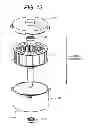 Fig. 08 - Axial gap rotating electrical machine