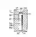 Fig. 01 - Electrically illuminated flame simulator