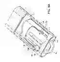 Fig. 08 - Key fob with protected biometric sensor