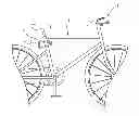 Fig. 01 - BICYCLE WIRELESS INDICATING MODULE AND WIRELESS WARNING SYSTEM HAVING WIRELESS INDICATING MODULE