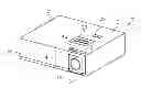 Fig. 01 - Projector and method for controlling projector using a slidable lens shutter