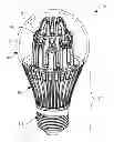 Fig. 01 - LED LIGHT BULB WITH CONTROLLED COLOR DISTRIBUTION USING QUANTUM DOTS
