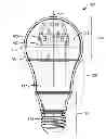 Fig. 01 - LED BULB HAVING A UNIFORM LIGHT-DISTRIBUTION PROFILE