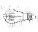 Fig. 02 - LED BULB HAVING A UNIFORM LIGHT-DISTRIBUTION PROFILE