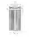 Fig. 03 - Cylindrical lithium ion secondary battery