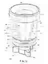 Fig. 14 - Apparatus and method for separating materials of different densities