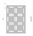 Fig. 04 - Parallel plate slot emission array