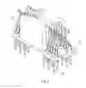 Fig. 02 - Electrical connector with contact pin shoulders