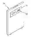 Fig. 01 - Cellular Phone Including Light-Emitting Device in Battery Cover