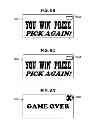 Fig. 09 - Electronic gaming device with scrape away feature