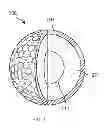 Fig. 02 - Golf ball with resin inner core and specified inner core and cover layer hardness