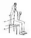 Fig. 01 - PORTABLE EXERCISE SEATING DEVICE