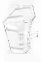 Fig. 06 - Inside corner gutter piece