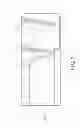 Fig. 08 - Inside corner gutter piece